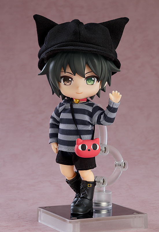 Nendoroid image for Doll Outfit Set: Cat-Themed Outfit (Gray/Purple)