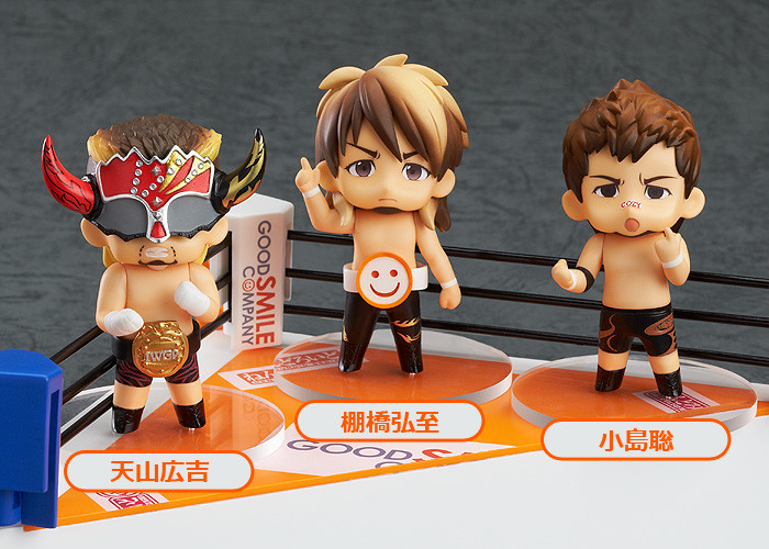 Nendoroid Petite Petite: New Japan Pro-Wrestling Ring Set (Shinnichi Premium Store Limited Ver.)