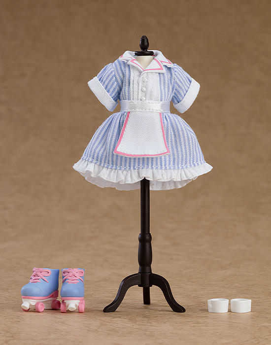 Nendoroid image for Doll Outfit Set: Diner - Girl (Blue/Pink)