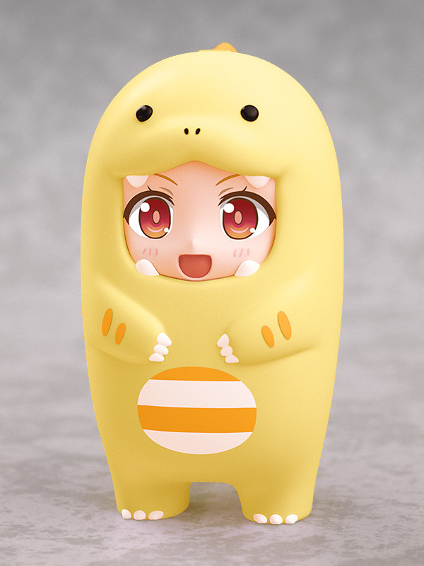 Nendoroid More More Kigurumi Face Parts Case (Yellow Dinosaur)