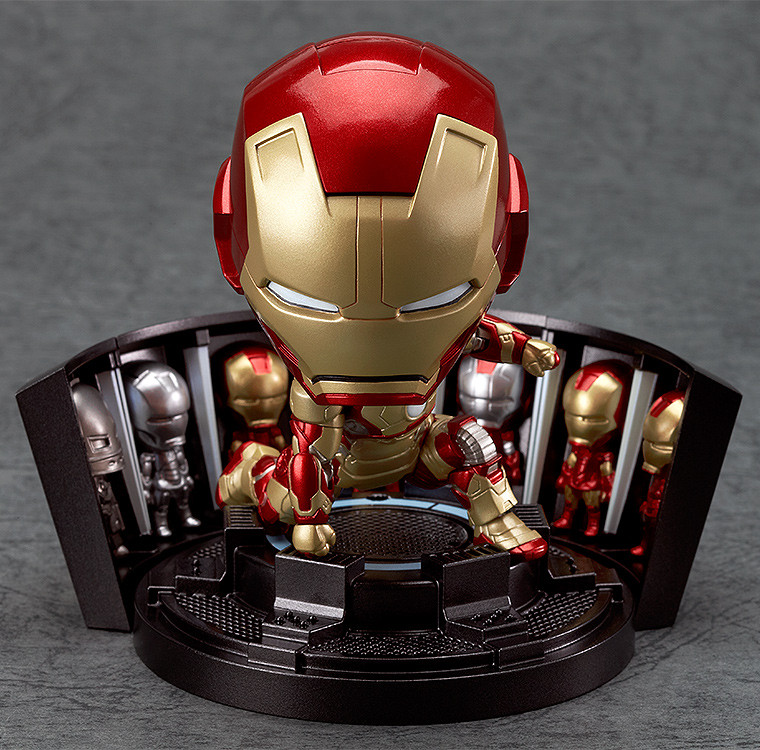 Nendoroid Iron Man Mark 42: Hero’s Edition + Hall Of Armor Set (#349)