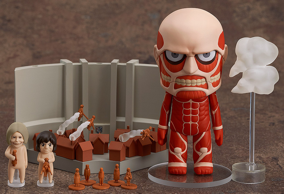 Nendoroid Colossus Titan & Attack Playset (#360)