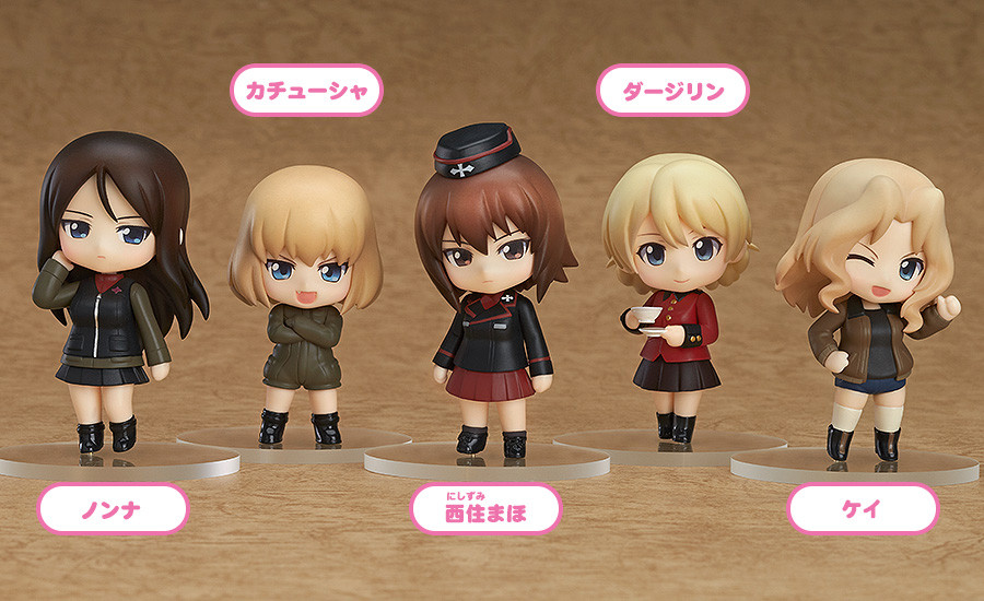 Nendoroid Petite Petite: GIRLS Und PANZER – Other High Schools Ver.