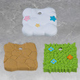 Nendoroid More - More Decorative Base Cover (Clouds/Soil/Grass) (ねんどろいどもあ デコ台座 雲/土/草) from Nendoroid More