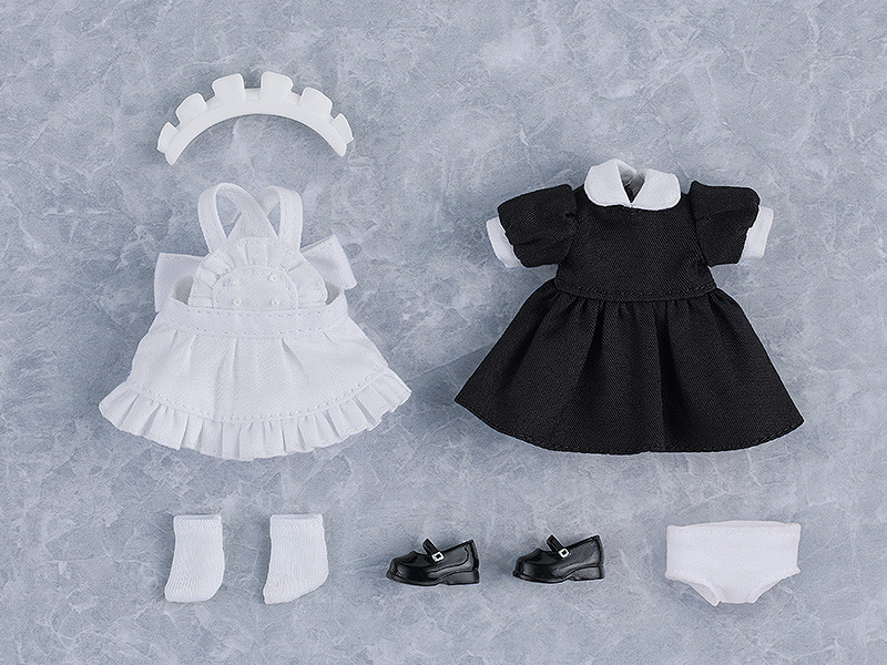 Nendoroid Doll Doll Work Outfit Set: Maid Outfit Mini (Black/Brown)