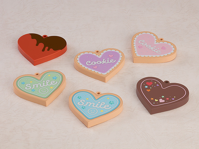 Nendoroid image for More Heart Base: Sugar Cookie (Purple/Pink/Blue/Mint)