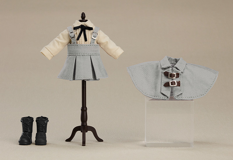 Nendoroid image for Doll Outfit Set: Detective - Girl (Gray/Brown)
