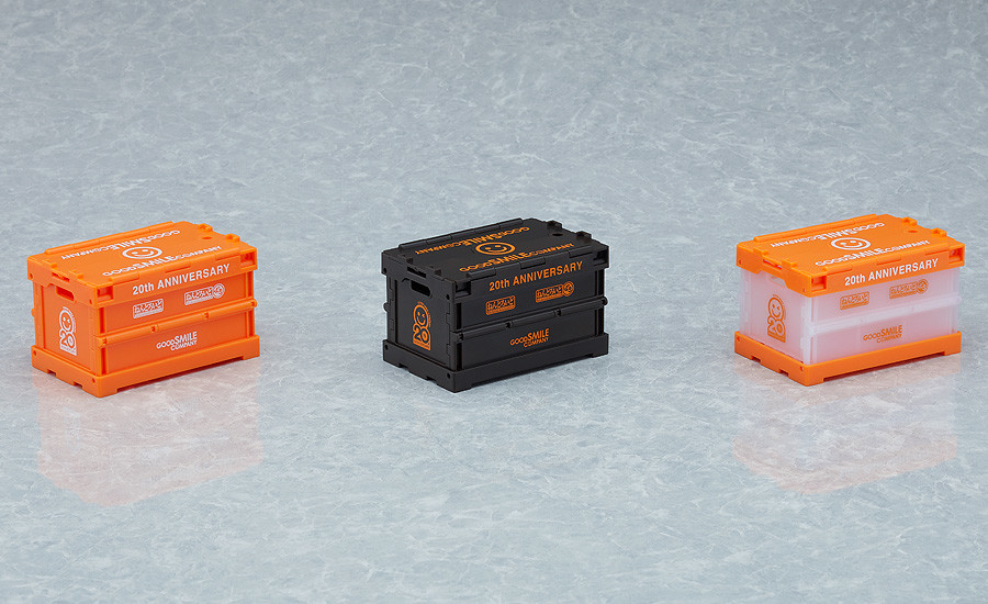 Nendoroid More More Anniversary Container (Orange/Black/Clear)