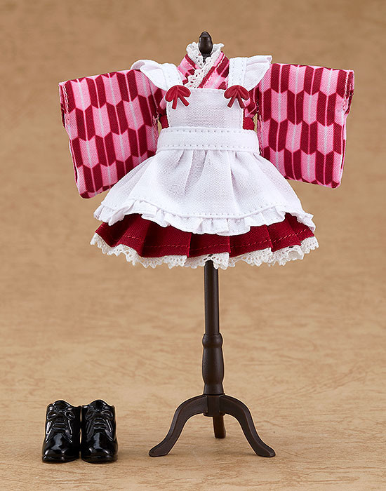 Nendoroid image for Doll: Outfit Set (Japanese-Style Maid - Pink)