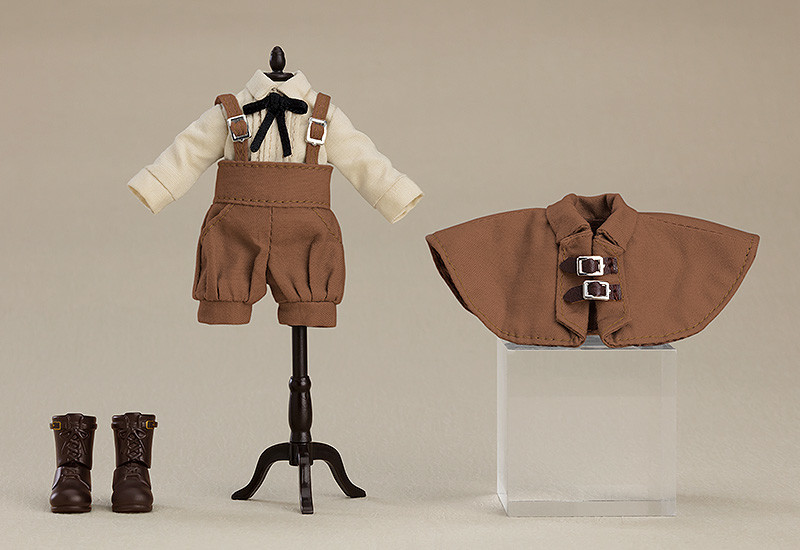 Nendoroid image for Doll Outfit Set: Detective - Boy (Gray/Brown)