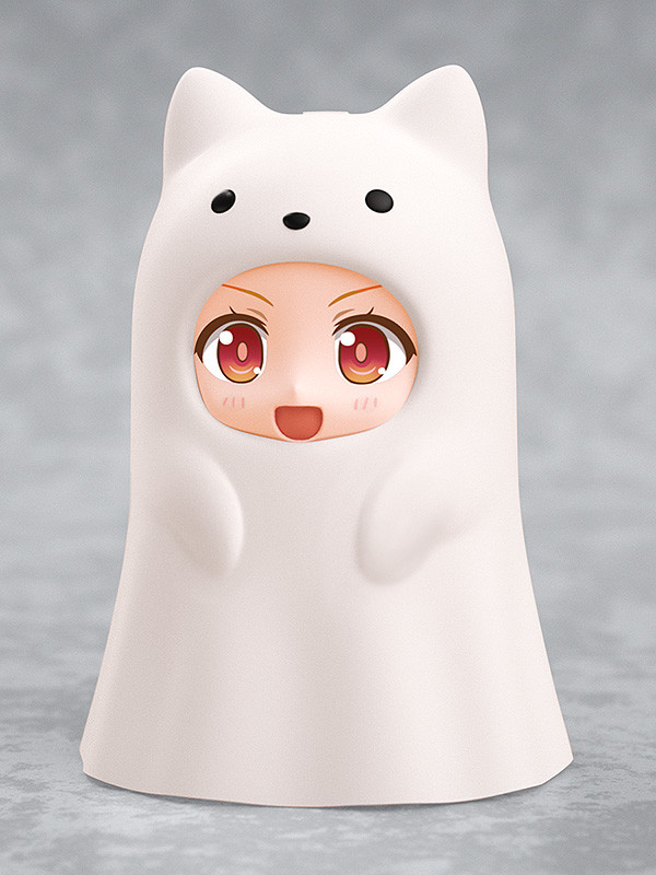 Nendoroid More More Kigurumi Face Parts Case (Ghost Cat: White/Ghost Cat: Black)