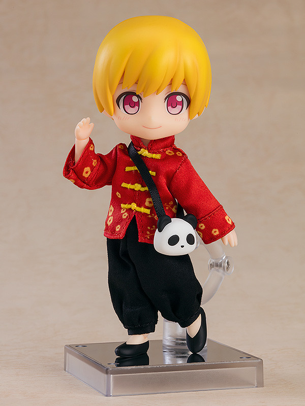 Nendoroid image for Doll Outfit Set: Short Length Chinese Outfit (Red/Blue)