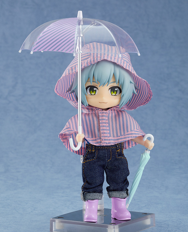 Nendoroid image for Doll: Outfit Set (Rain Poncho - Stripes)