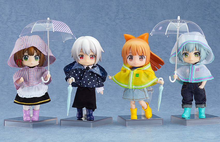 Nendoroid image for Doll: Outfit Set (Rain Poncho - Stripes)