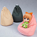 Nendoroid image for More Bean Bag Chair: Heart (Pink Ver./Chocolate Ver.)