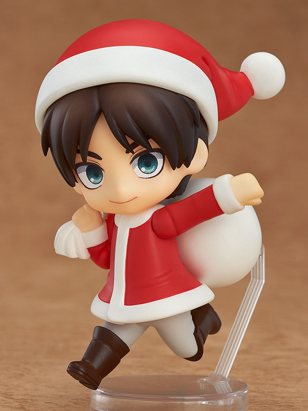 Nendoroid Petite Petite Eren: Santa Ver.(Included With Limited Edition Japanese Attack On Titan Manga Vol.18)