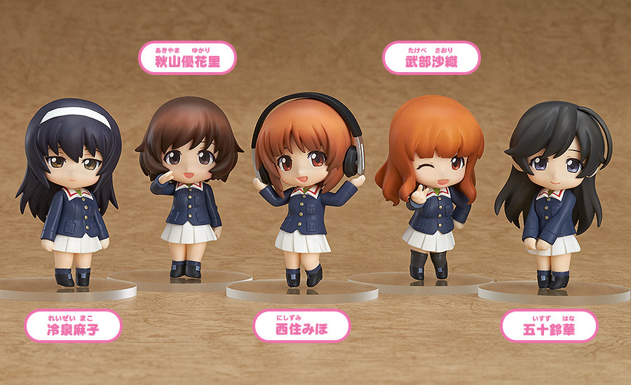 Nendoroid Petite Petite: GIRLS Und PANZER – Ankou Team Ver.