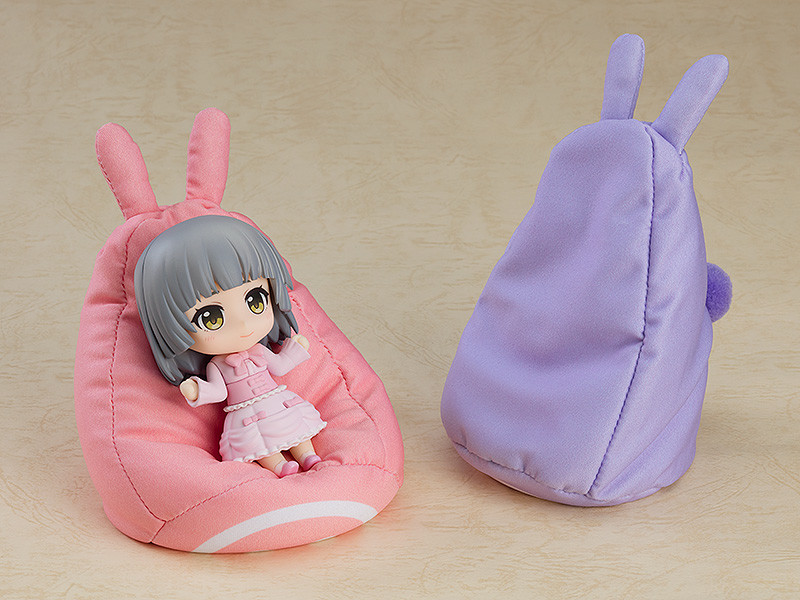 Nendoroid More More Bean Bag Chair: Rabbit (Pink/Purple)