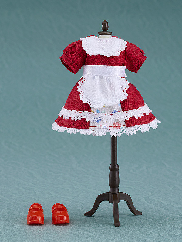 Nendoroid image for Doll Outfit Set: Old-Fashioned Dress (Red/Black)