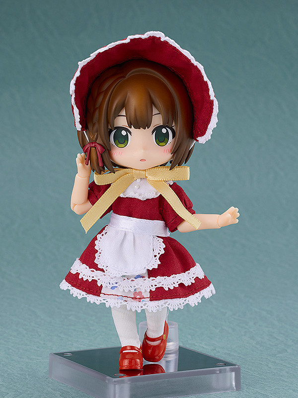 Nendoroid image for Doll Outfit Set: Old-Fashioned Dress (Red/Black)