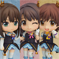 Nendoroid image for Plus IDOLM@STER CINDERELLA GIRLS Keychains with Acrylic Stands (Miria Akagi, Anastasia, Chieri Ogata, Ranko Kanzaki, Rika Jougasaki, Minami Nitta, Miku Maekawa, Kanako Mimura)