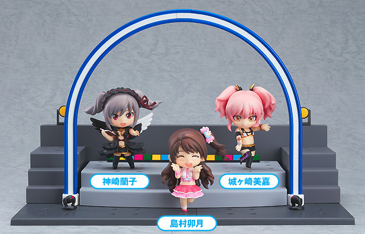 Nendoroid Petite Petite: THE IDOLM@STER CINDERELLA GIRLS – Ranko, Uzuki And Mika + Live Stage Set