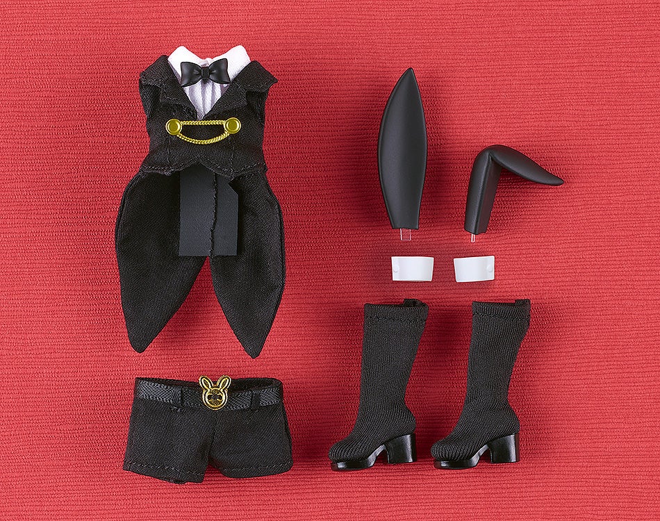 Nendoroid Doll Doll Outfit Set: Bunny Suit (White/Black)