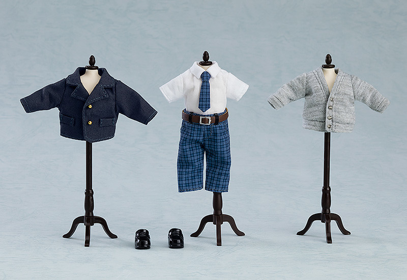 Nendoroid image for Doll Outfit Set: Blazer - Boy (Navy/Pink)